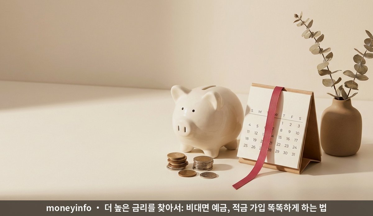 현재 금리 시장 파악과 고금리 예금 탐색
