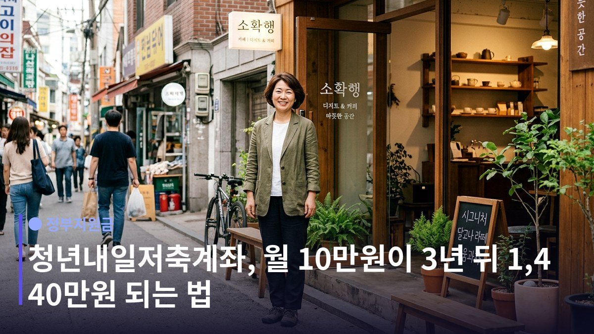 청년내일저축계좌 - 가입 자격